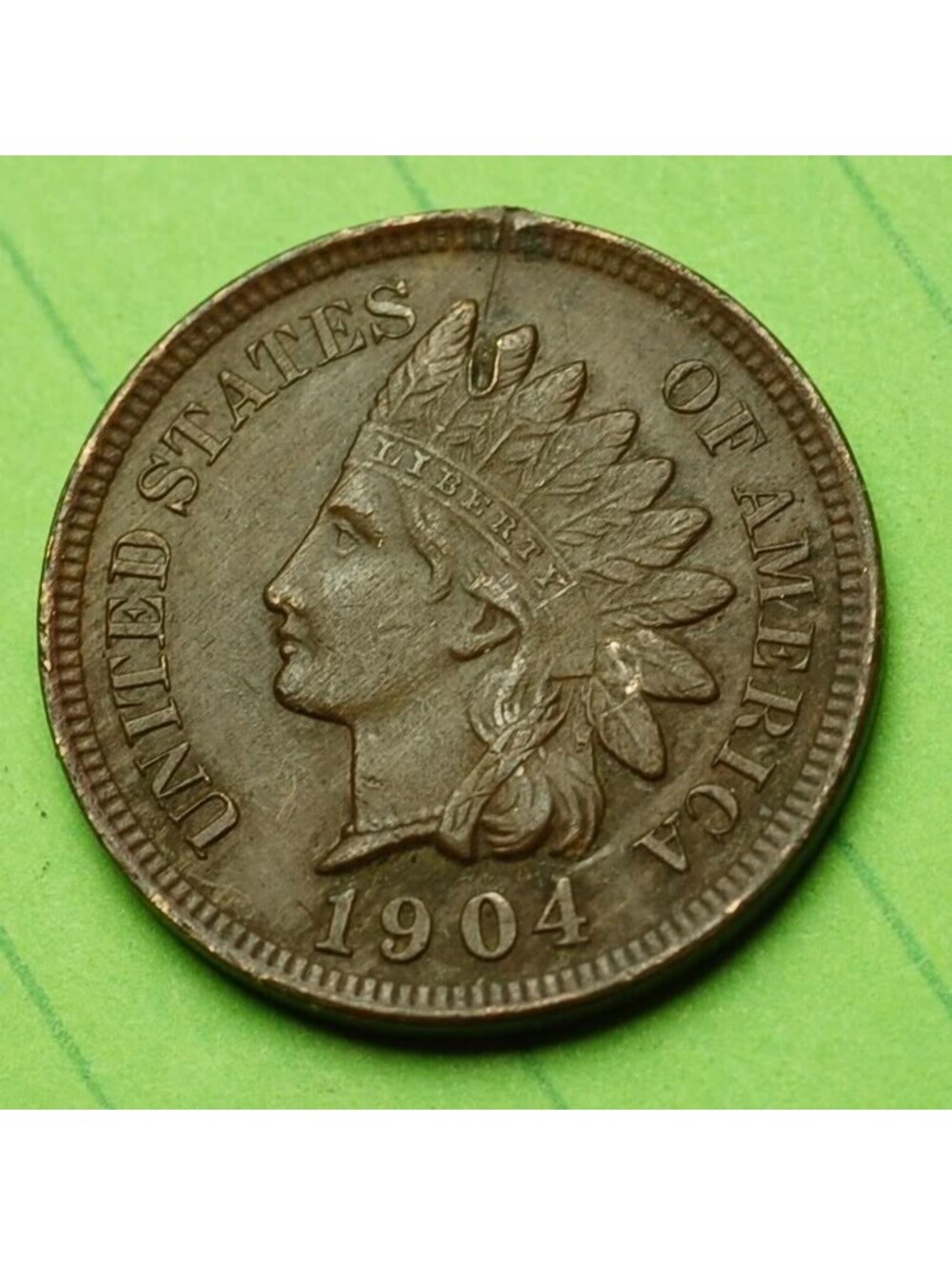 W551 1904 Indian Head Cent Penny 1c - Check Out Our Store π₯π₯BOLD DETAILSπ₯π₯